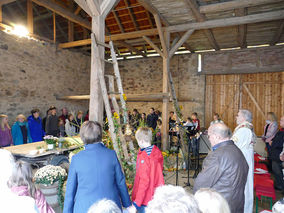 Ökumenischer Familiengottesdienst zum Erntedankfest (© Karl-Franz Thiede)